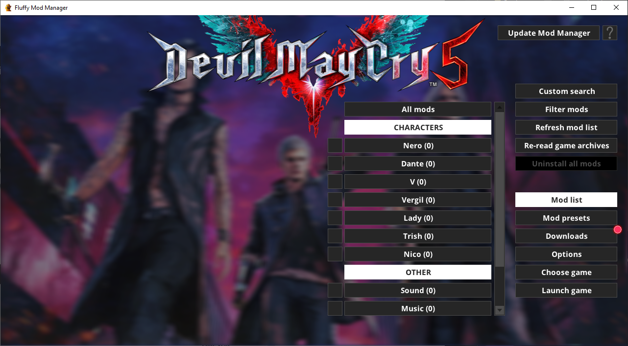 DmC Devil May Cry - Vergil model swap & reskin (PC mods) 
